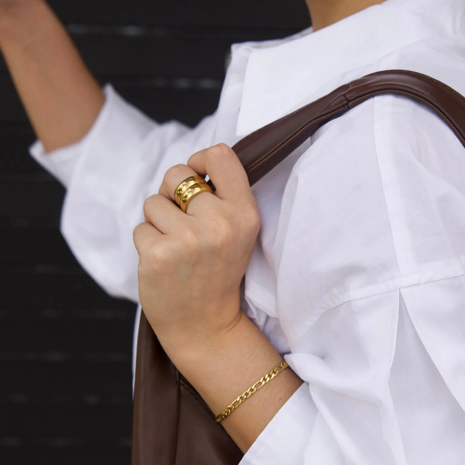 Rhea Figaro Chain Bracelet
