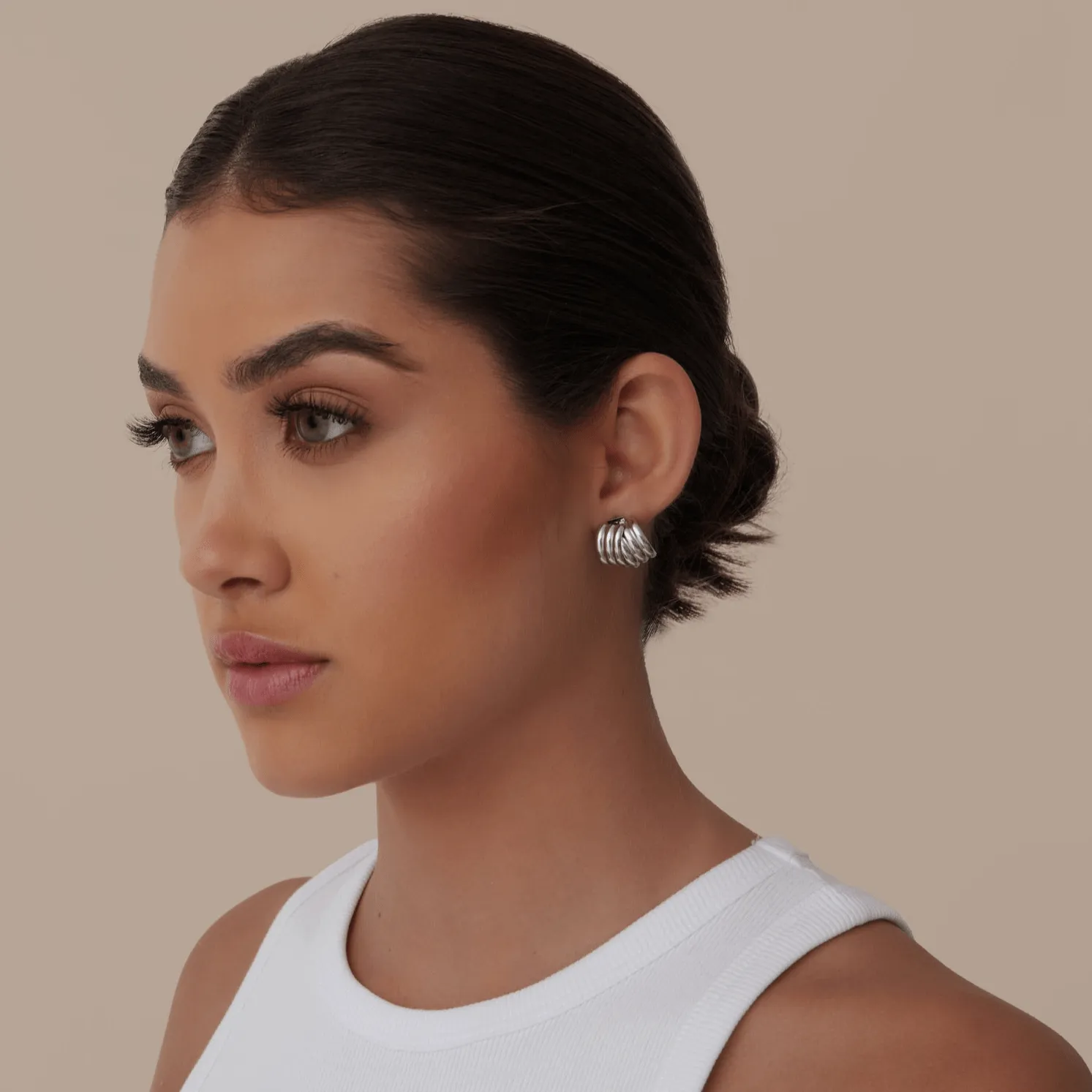 Romie Hoop Earrings
