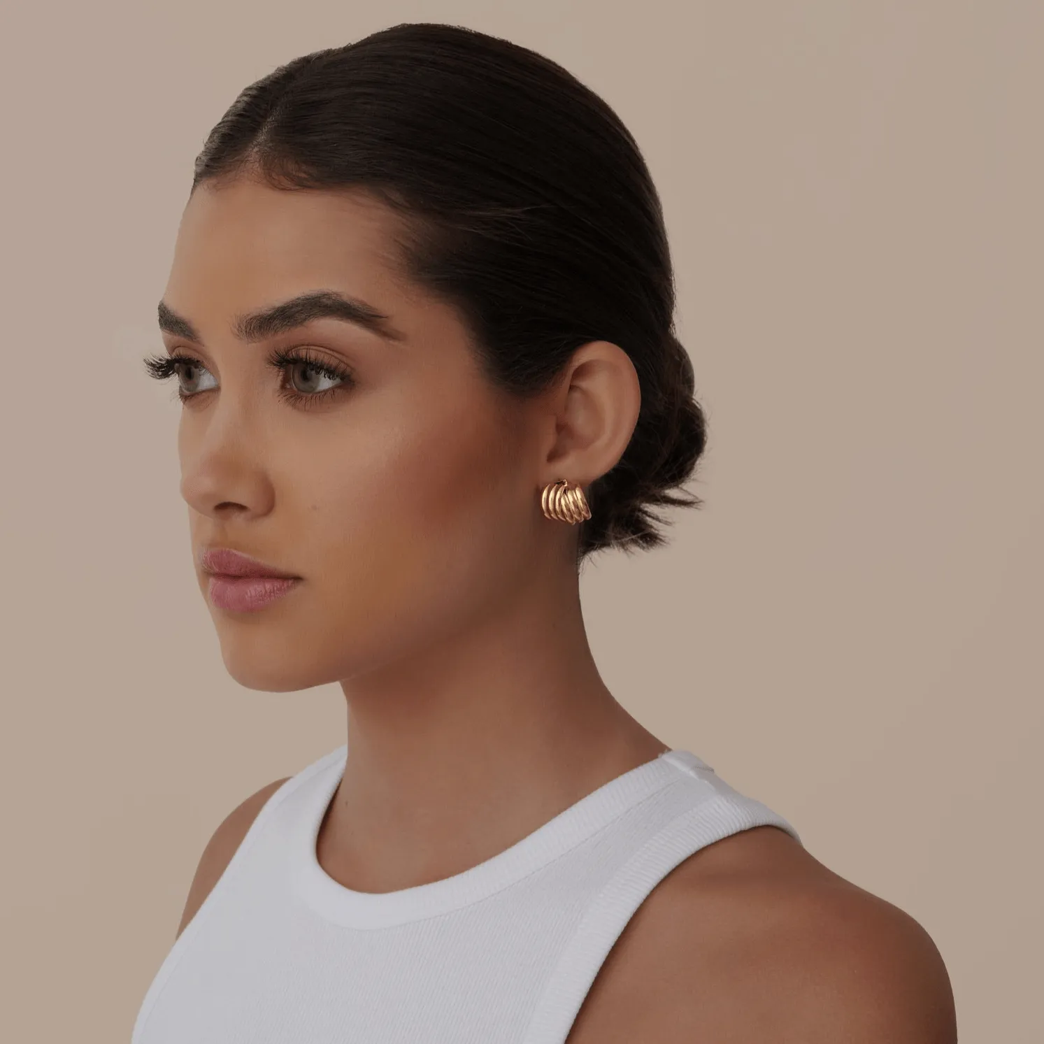 Romie Hoop Earrings