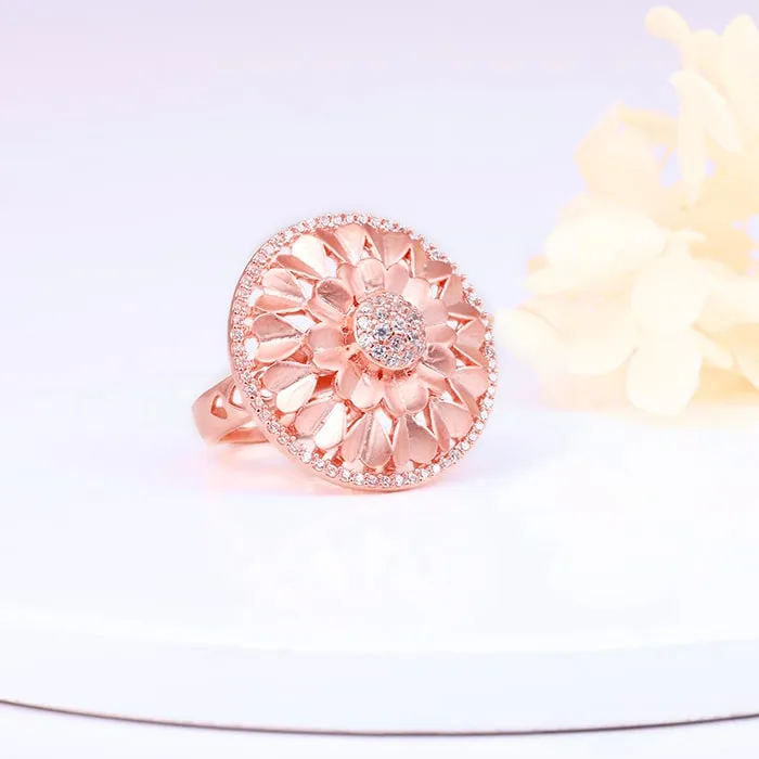 Rose Gold Majestic Cocktail Ring