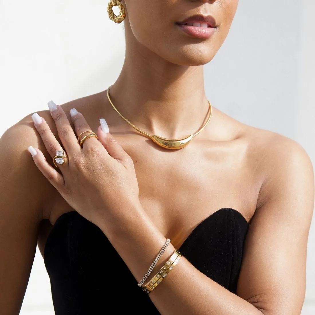 Serafina Bangle Bracelet