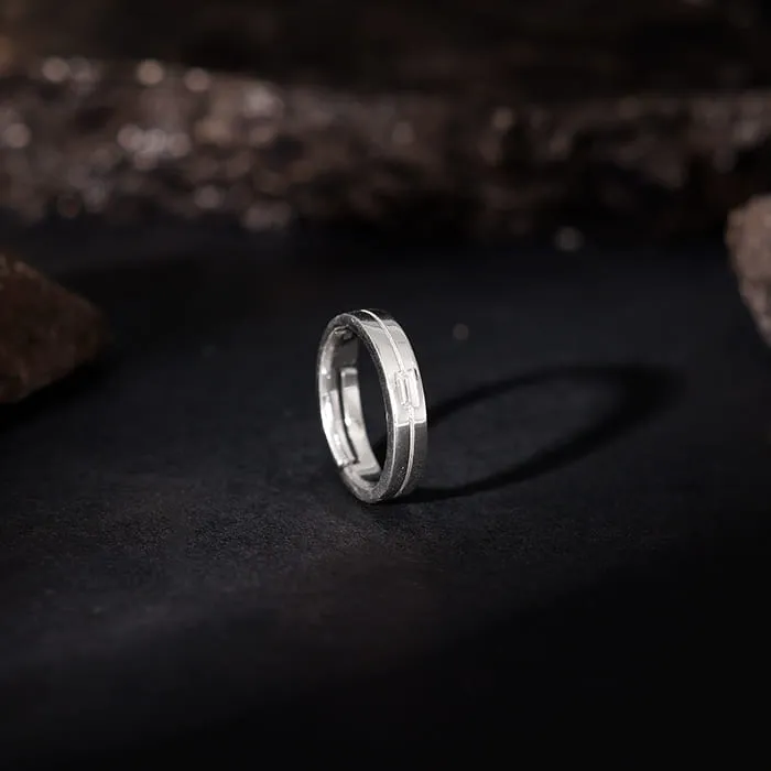 Silver Majesty Band For Him