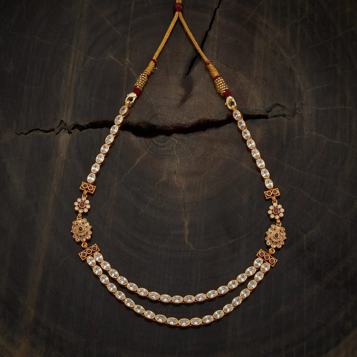 Silver Temple Necklace 166074
