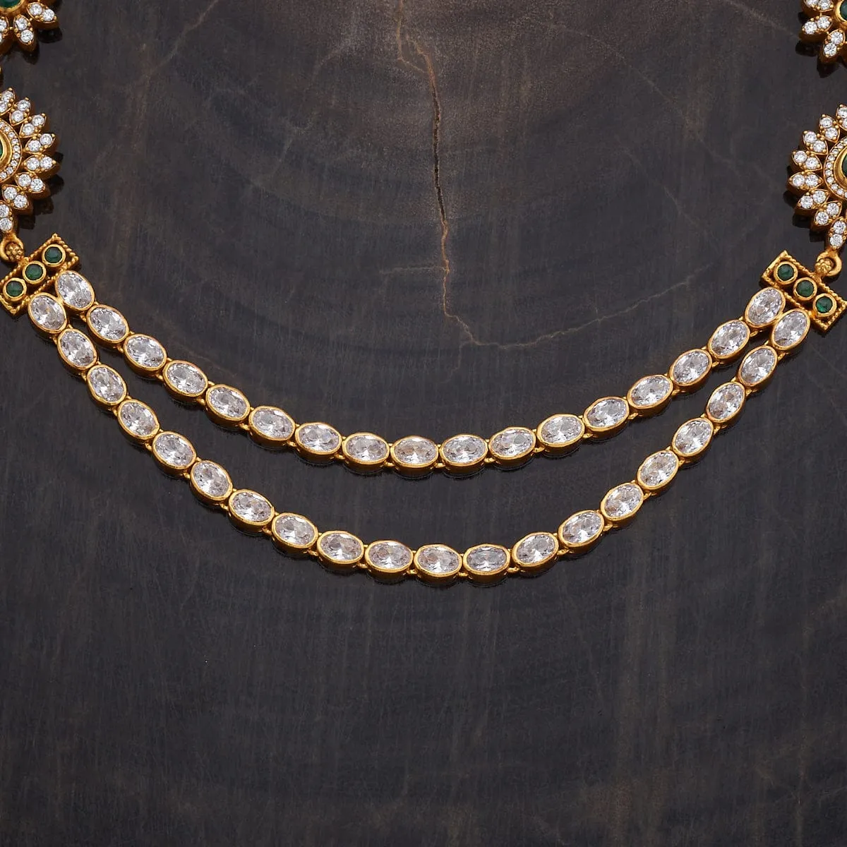 Silver Temple Necklace 166078