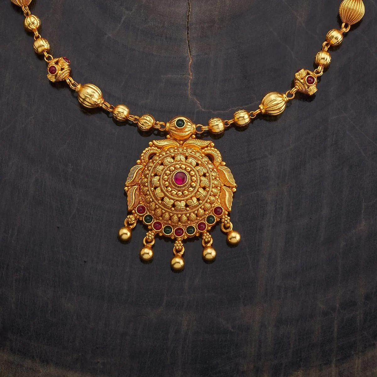 Silver Temple Necklace 170224