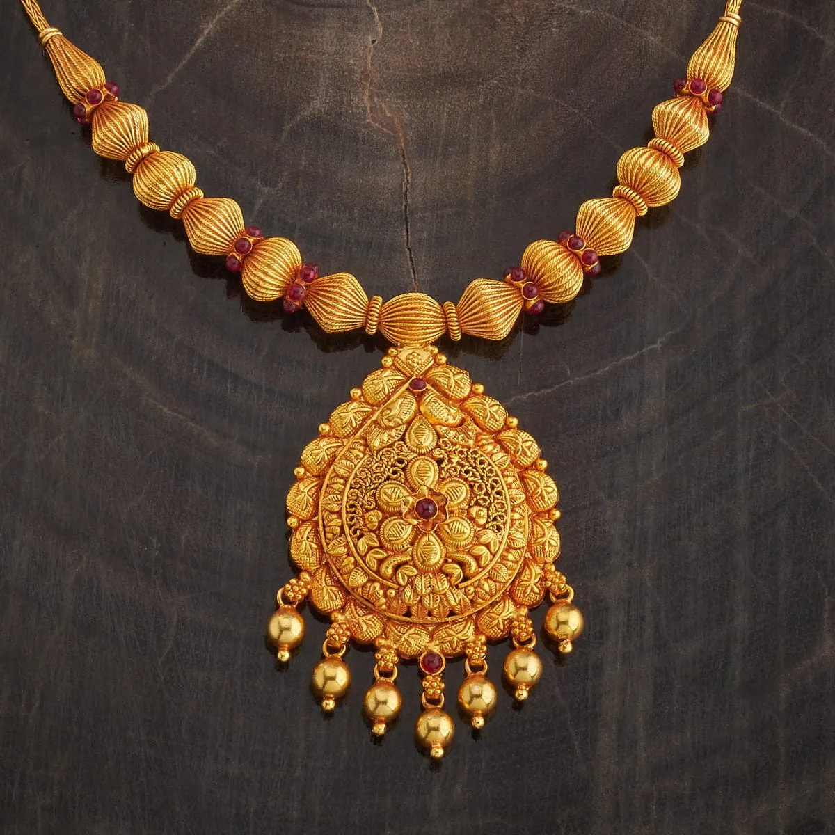 Silver Temple Necklace 178011