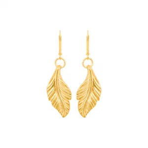 Single Plume Earrings