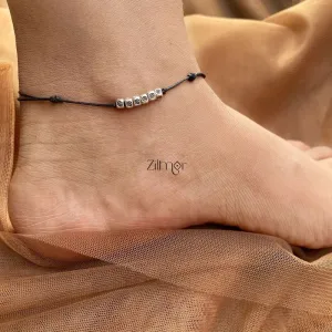 Small beads Minimal Anklet - KY100270