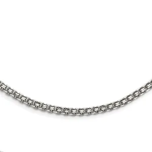 Stainless Steel Polished 3.10mm Bismark Chain | SRN1885