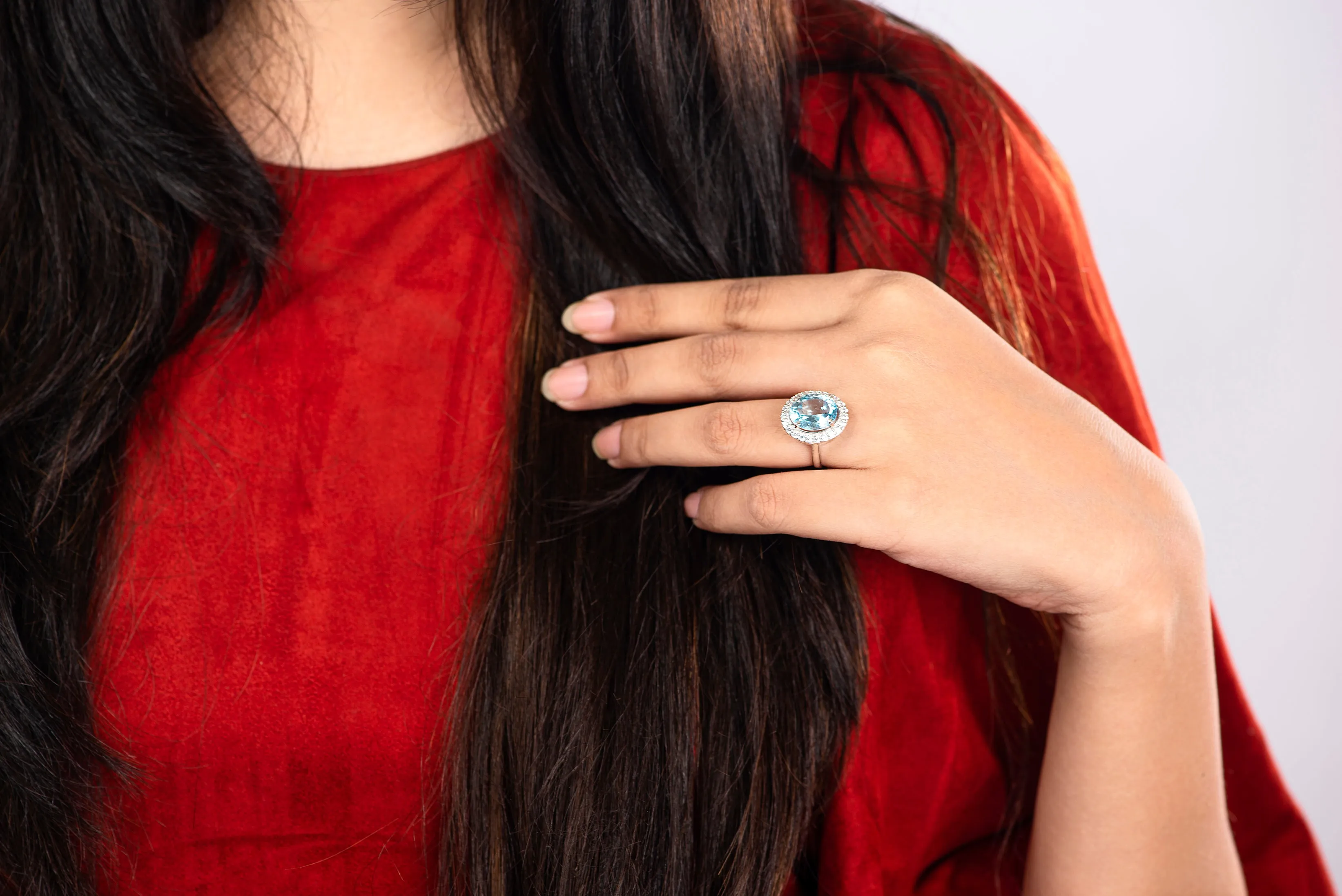 STONE OF TOPAZIOS RING