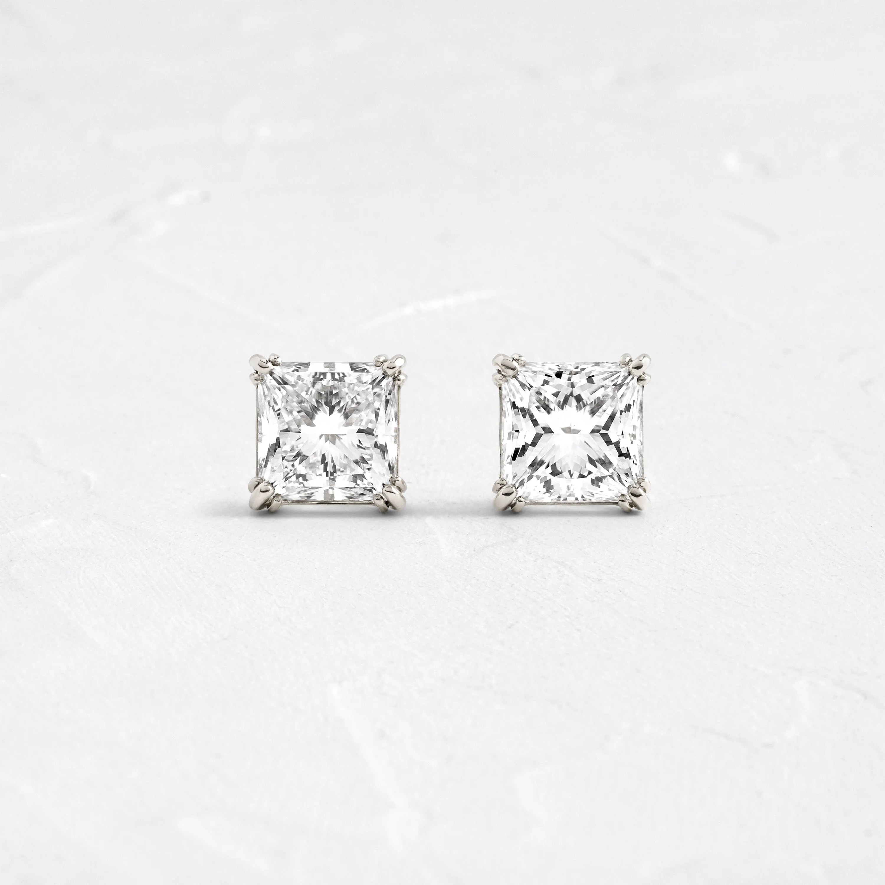 Threaded Studs, Princess Cut
