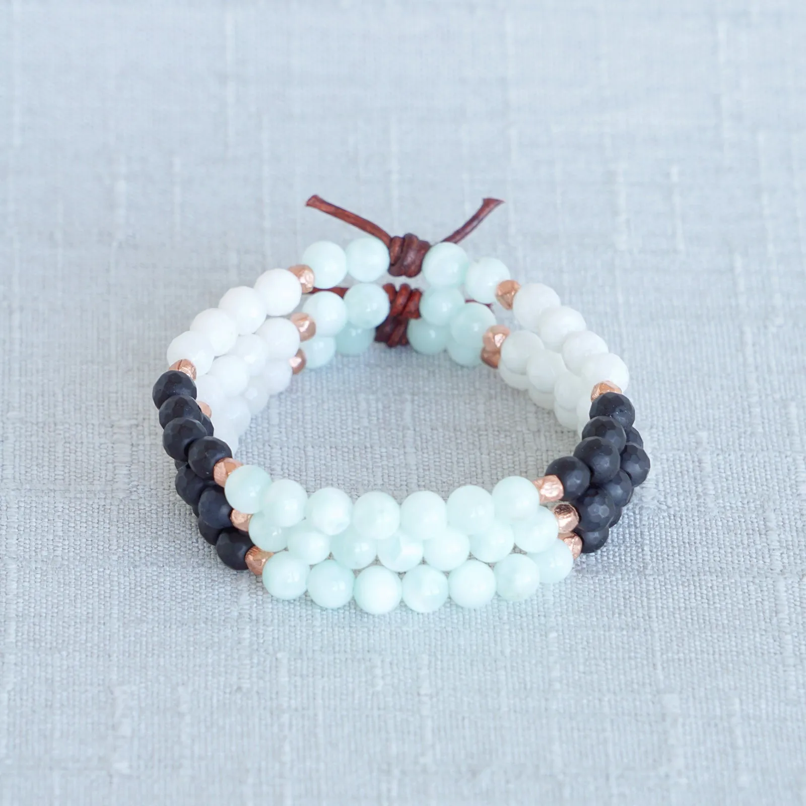 Until We Meet Again Mini Bracelet - Angelite | A Bereavement Bracelet