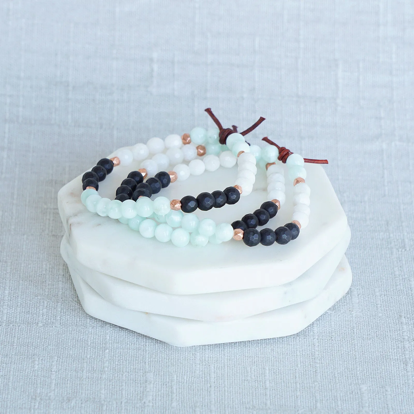 Until We Meet Again Mini Bracelet - Angelite | A Bereavement Bracelet