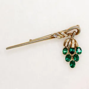 Whimsical Crown Trifari Lantern Brooch