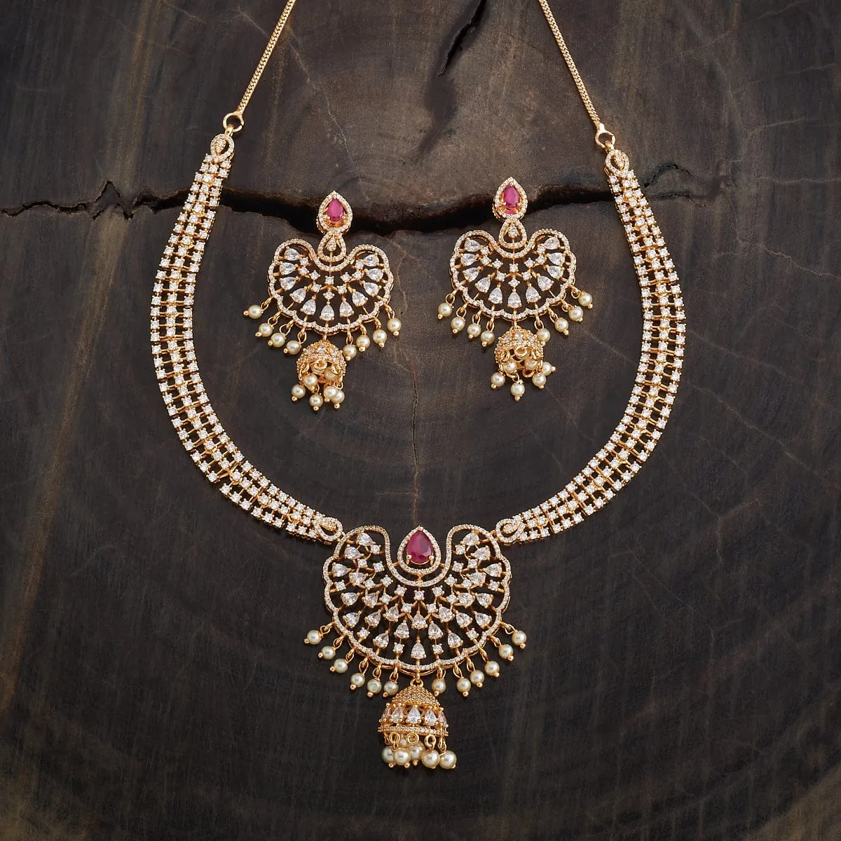 Zircon Necklace 181240