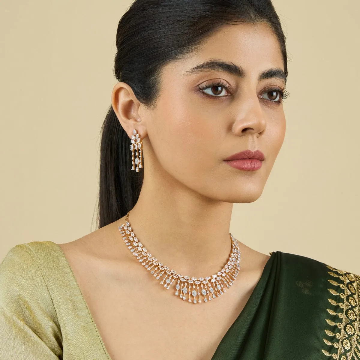 Zircon Necklace 182032